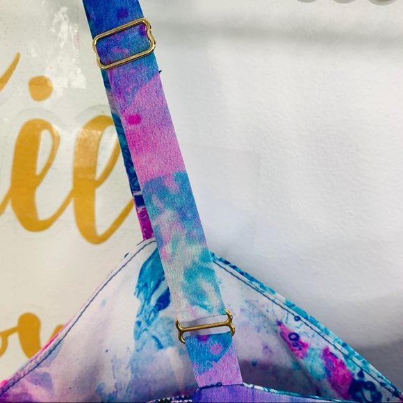 Amanda Uprichard Print Silk Watercolor Mini Dress XS - Picture 9 of 16